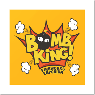 Bomb King Paladins Champion Logo Posters and Art